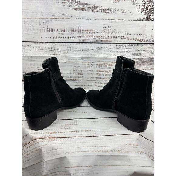 Cole Haan Boots Womens 7 B Grand OS Putnam Ankle Booties D42388 Black Waterproof - Picture 7 of 13